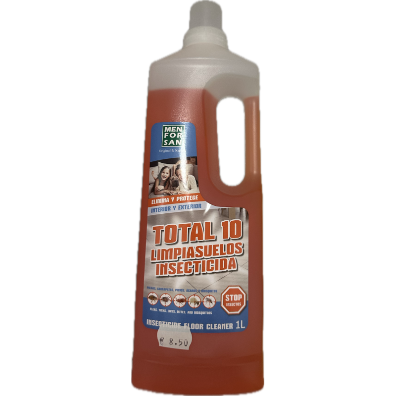 Total 10 limpiasuelos insecticida